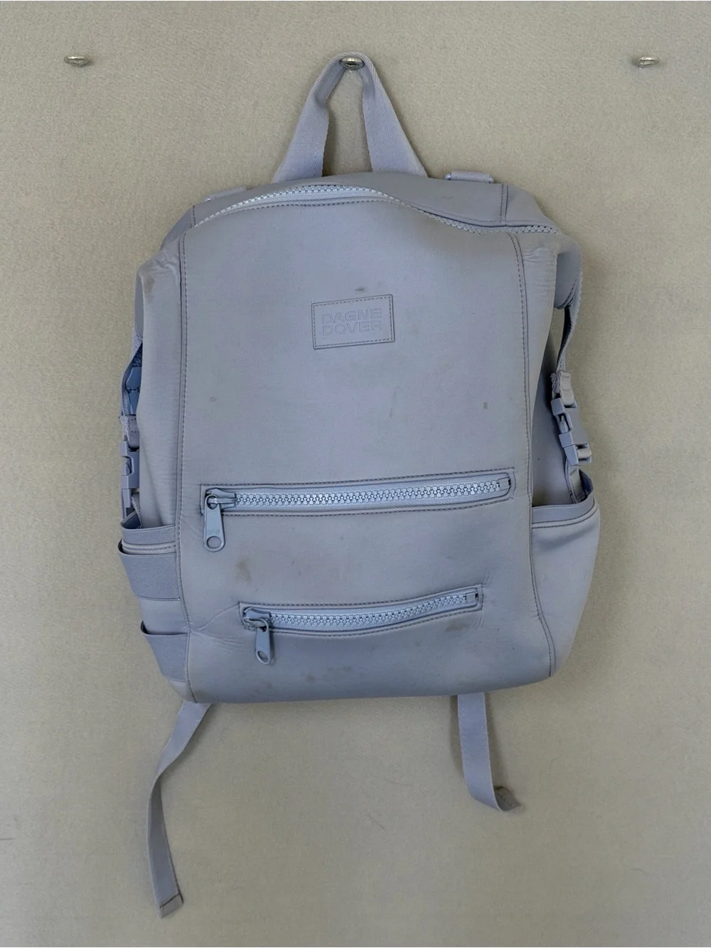 Dagne Dover Pale Blue Baby Backpack/ diaper bag